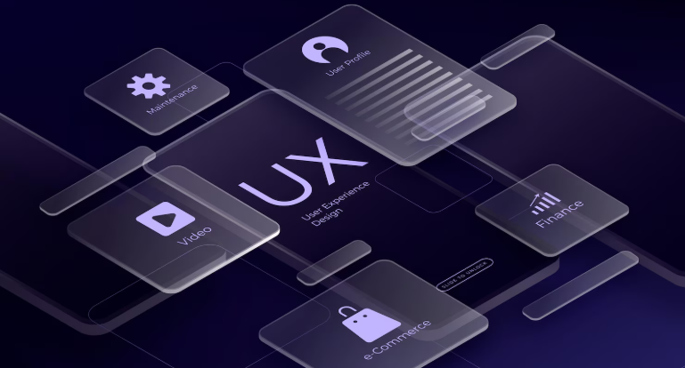 UI UX design screens